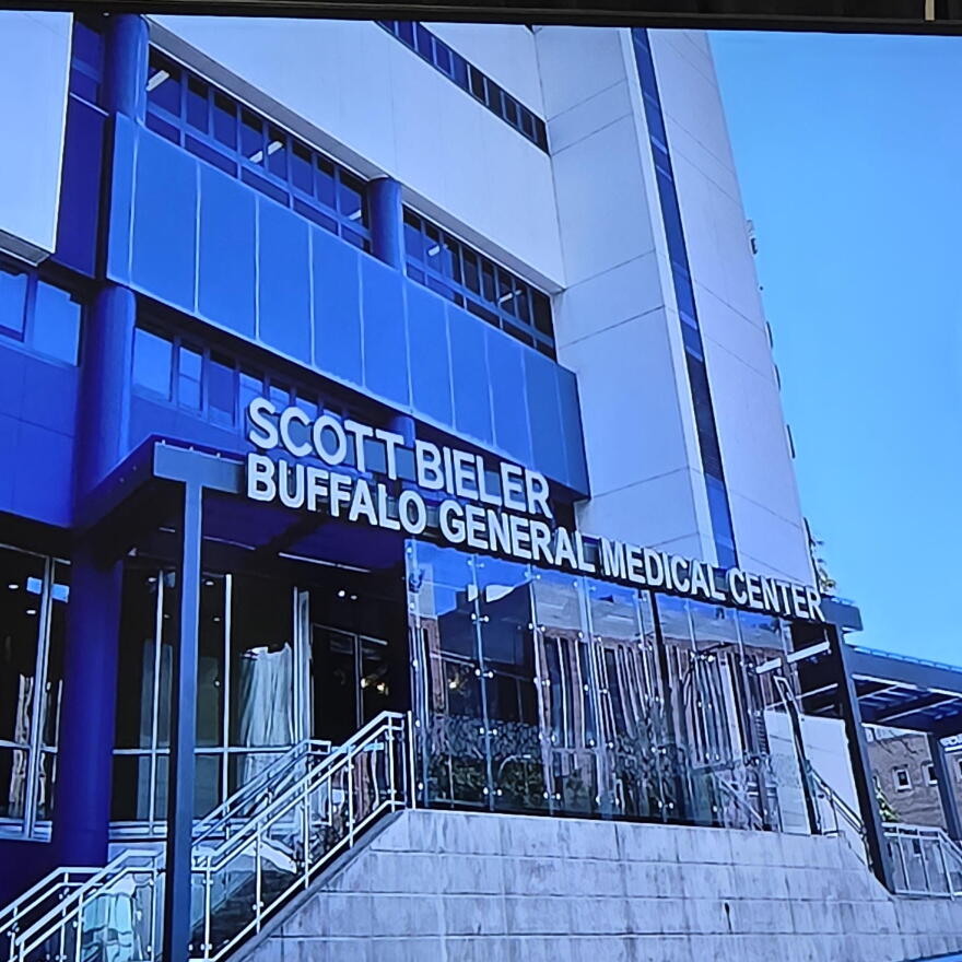 Buffalo General Medical Center will bear Scott Bieler's name in January 2027.