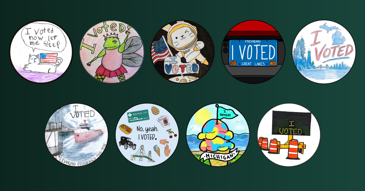Michigan's quirky 'I Voted' stickers are a hit with voters
