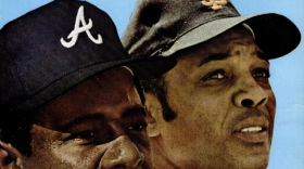 Hank Aaron and Willie Mays on the cover of the June 1971 edition of Ebony.