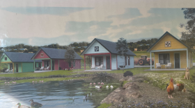 Benevolence Farm's tiny home rendering.