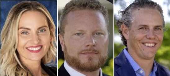 Sydney Gruters, Kelley Kirschner, Mark Davis