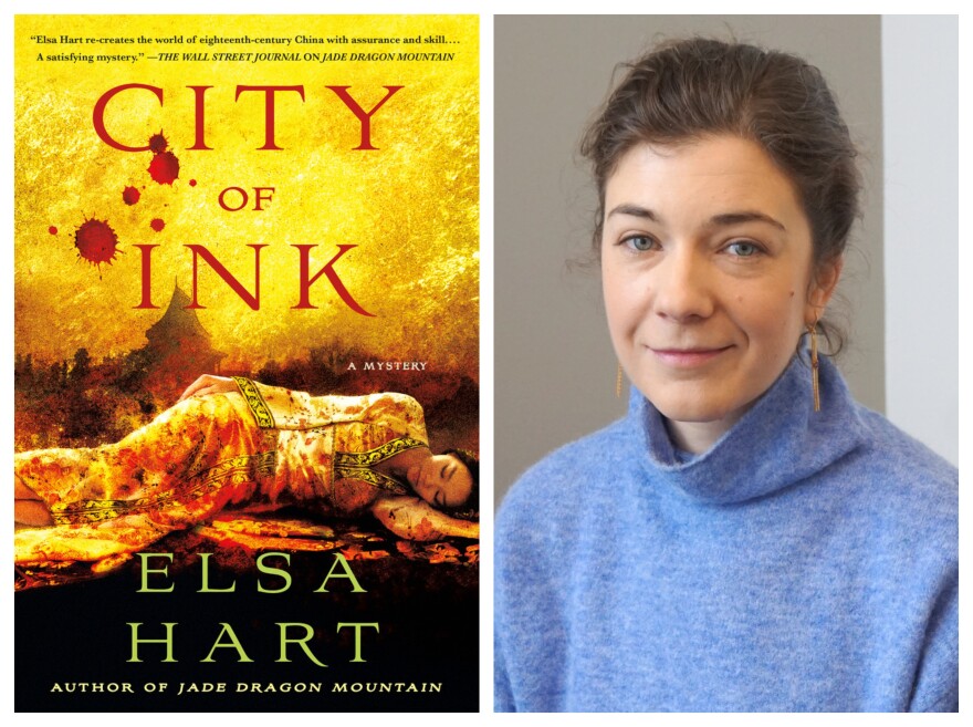 "City of Ink," set in early 18th-century Beijing, is Elsa Hart's third novel. She's currently at work on her fourth.