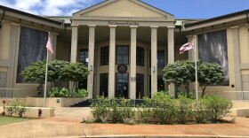 Puʻuhonua Kaulike is the name of the Fifth Circuit Court located in Līhuʻe, Hawaiʻi. The Kauaʻi Courthouse is seen here on June 4, 2019.