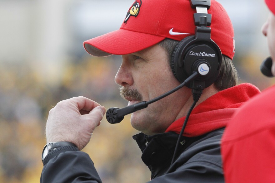 Illinois State head coach Brock Spack during the FCS championship game against North Dakota State on Jan. 10, 2015, in Frisco, Texas.