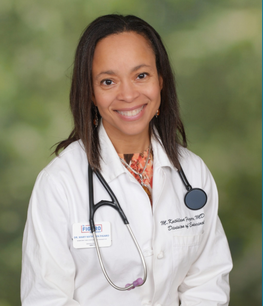 Dr. Kathleen Figaro is a Yale and Cornell-educated endocrinologist who runs her own practice in Davenport and has loved to sing her whole life.