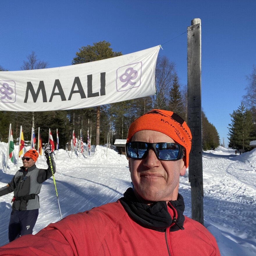 Tornado Bob at the Border to Border ski in Finland