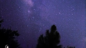 A shot of the summer Milky Way with an iPhone 12s at Big Lagoon State Park.