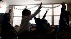 Students in an Oklahoma classroom.