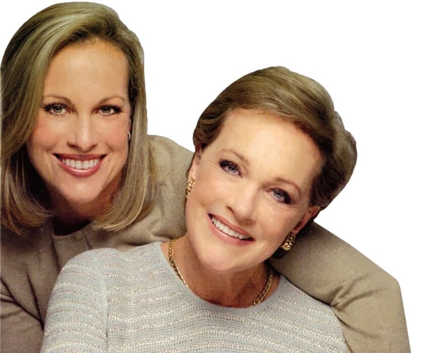 Julie Andrews and her daughter Emma Walton Hamilton. (David Rodgers)