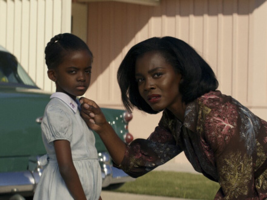 Gracie Emory (Melody Hurd) and Lucky Emory (Deborah Ayorinde) confront their traumas in <em>Them.</em>