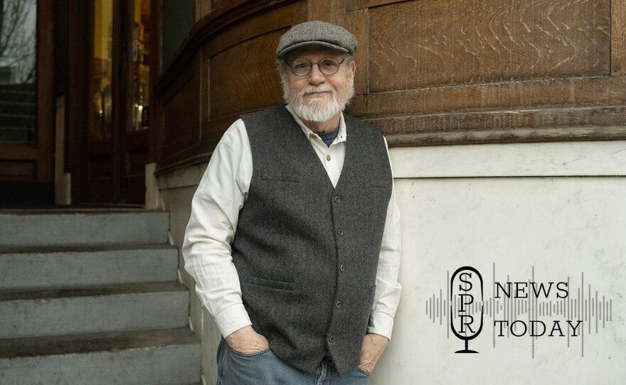 Sean Cassidy poses for a portrait at the Blue Lantern in Lewiston.
