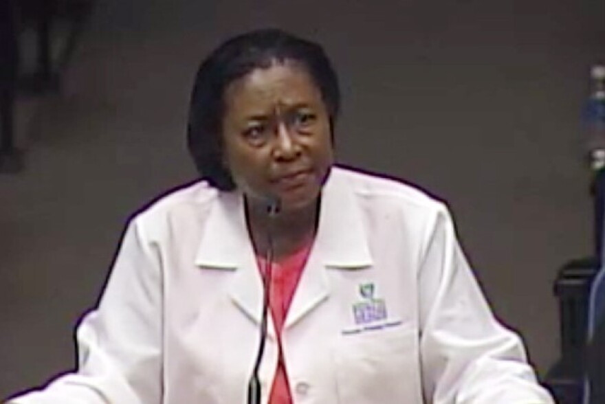 Marion County Public Health Director Virginia Caine