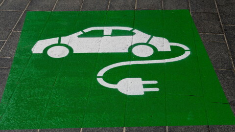 Electric Car sign