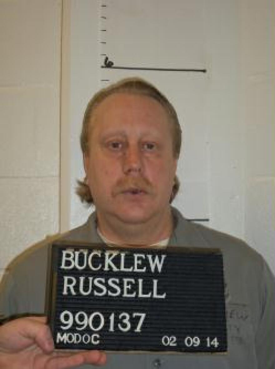 Russell Bucklew is shown in a Missouri Department of Corrections photo taken on February 9, 2014.