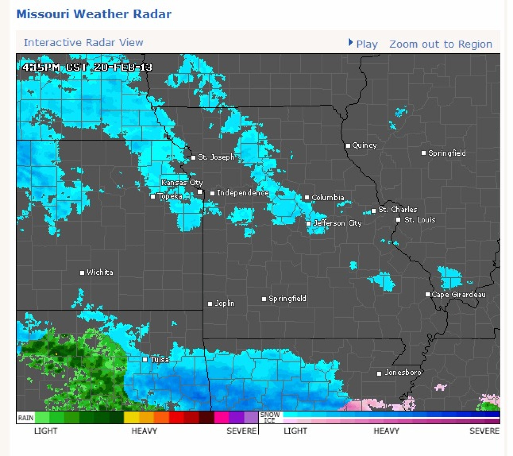 Columbia officials prepare for winter storm KBIA