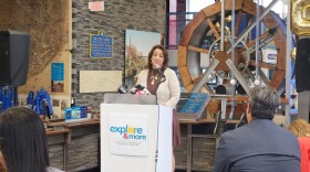 Explore and More President and CEO Michelle Urbanczyk unveils the museum's newest construction plans