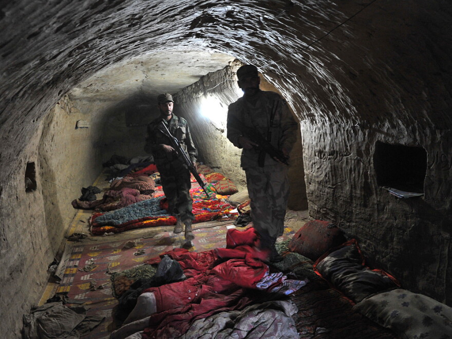 Earlier this month, Pakistani forces cleared out a series of caves in the Bajaur region of Pakistan.