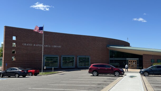The Grand Rapids Area Library on May 22, 2025.