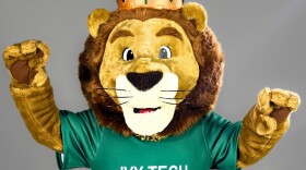 Rex, the new mascot at Ivy Tech Evansville