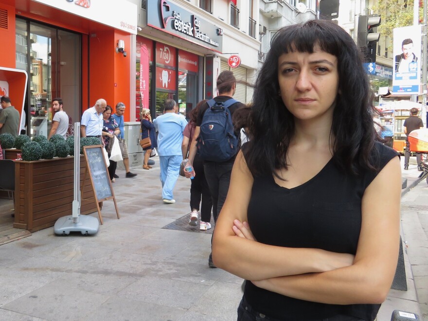 "Some of these men don't even think we have the right to live," says Fidan Ataselim of the activist group We Will Stop Femicide.