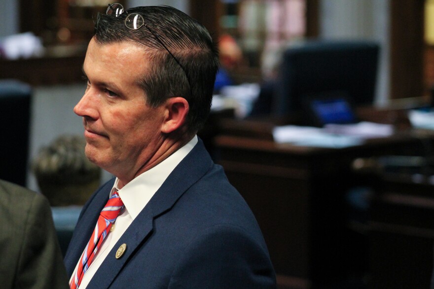 Sen. Aaron Freeman (R-Indianapolis) said only the state of Indiana — via the attorney general — should be able to bring a civil lawsuit against those in the gun industry, not local governments.