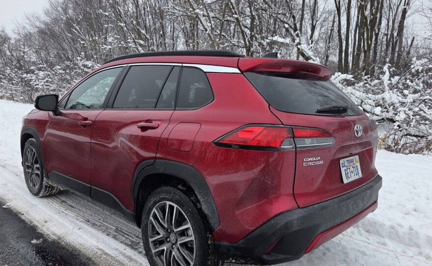 2026 Toyota Corolla Cross XLE AWD left rear