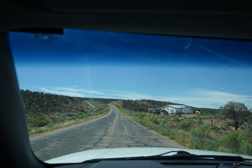 Black Mesa is a mountainous region on the Navajo Nation near Kayenta.