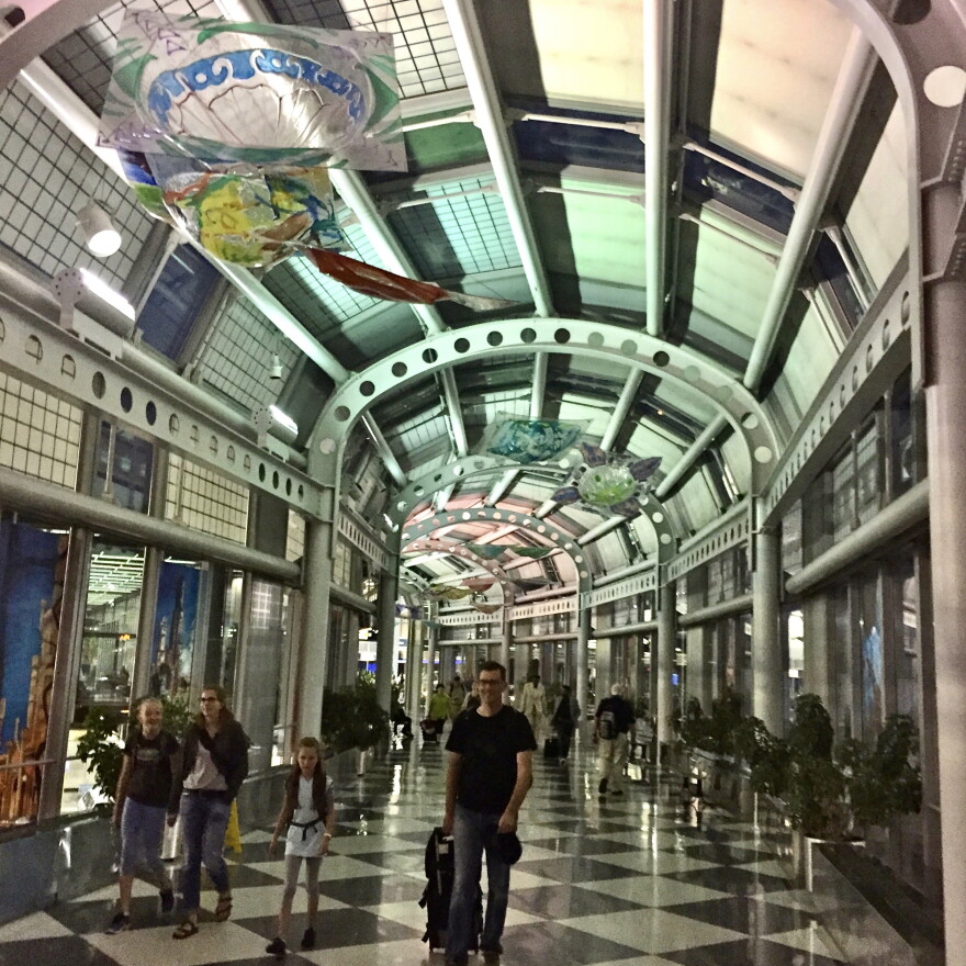 Transiting at Chicago's O'hare Airport