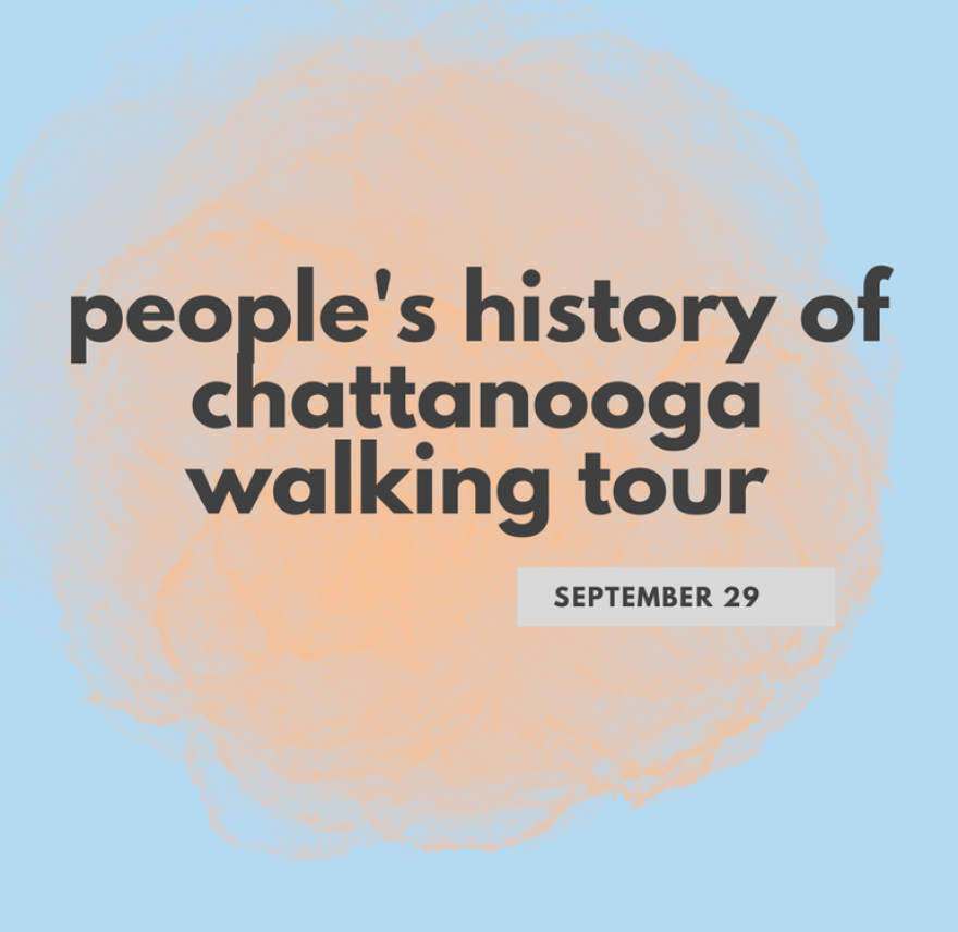 People’s History of Chattanooga Walking Tour banner