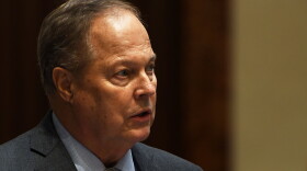 FRANKFORT, Feb. 14 -- Sen. Mike Wilson, R-Bowling Green, presents Senate Bill 25 relating to postsecondary readiness indicators.