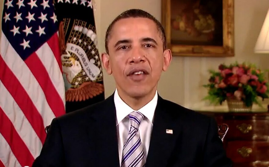 President Obama inviting people to join his town hall meeting hosted by Facebook