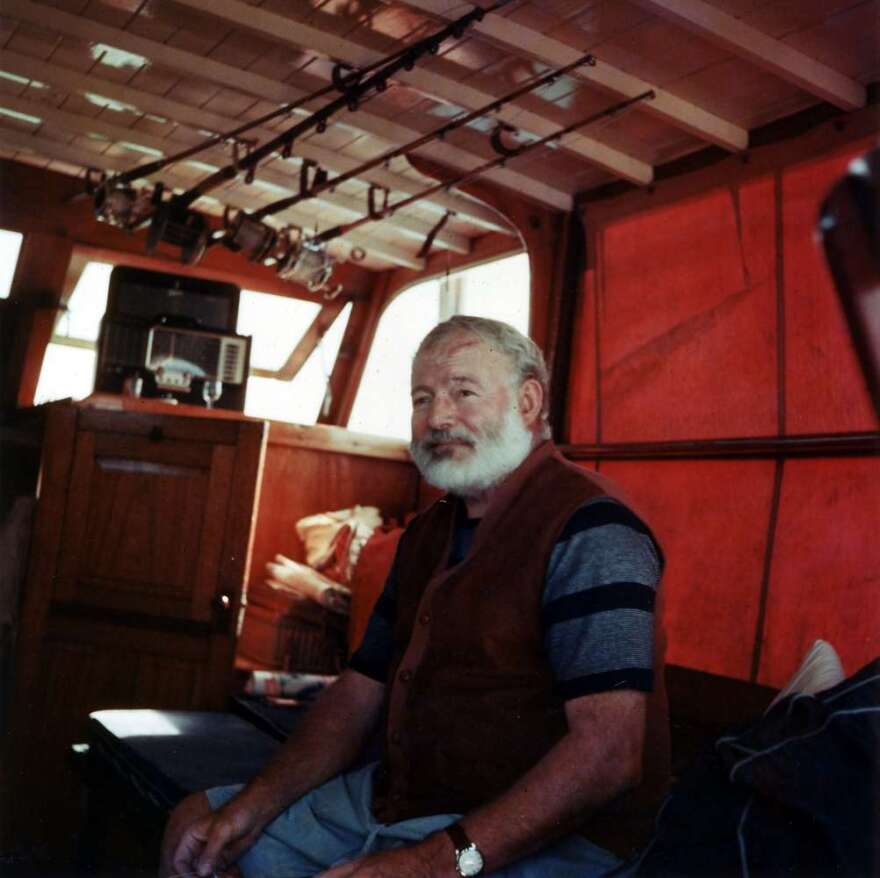 Ernest Hemingway in the 1950's./Photo: Wikimedia Commons