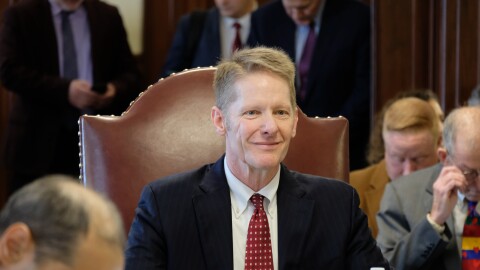 Daniel Will during his nomination hearing for a seat on the N.H. Supreme Court on Feb. 6, 2026.