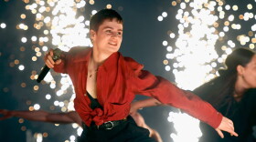 Christine and the Queens performs during the 2019 Coachella Valley Music And Arts Festival in Indio, Calif. (Frazer Harrison/Getty Images for Coachella)