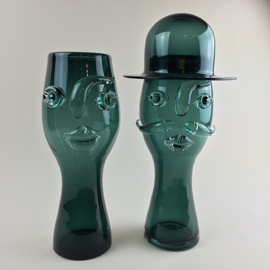 Glass creations by Wayne Husted