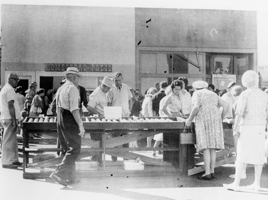 For roughly half a century, much of the Central Oregon Irrigation District’s water fed potato farms, and those potatoes fed the West Coast. Local high schoolers were excused from school for a week to help with a harvest that filled as many as 20 rail cars a day in the 1950s.