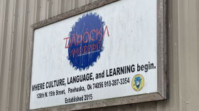 Daposka Ahnkodapi operated as a private school, teaching Osage culture and language to children up to the 8th grade.