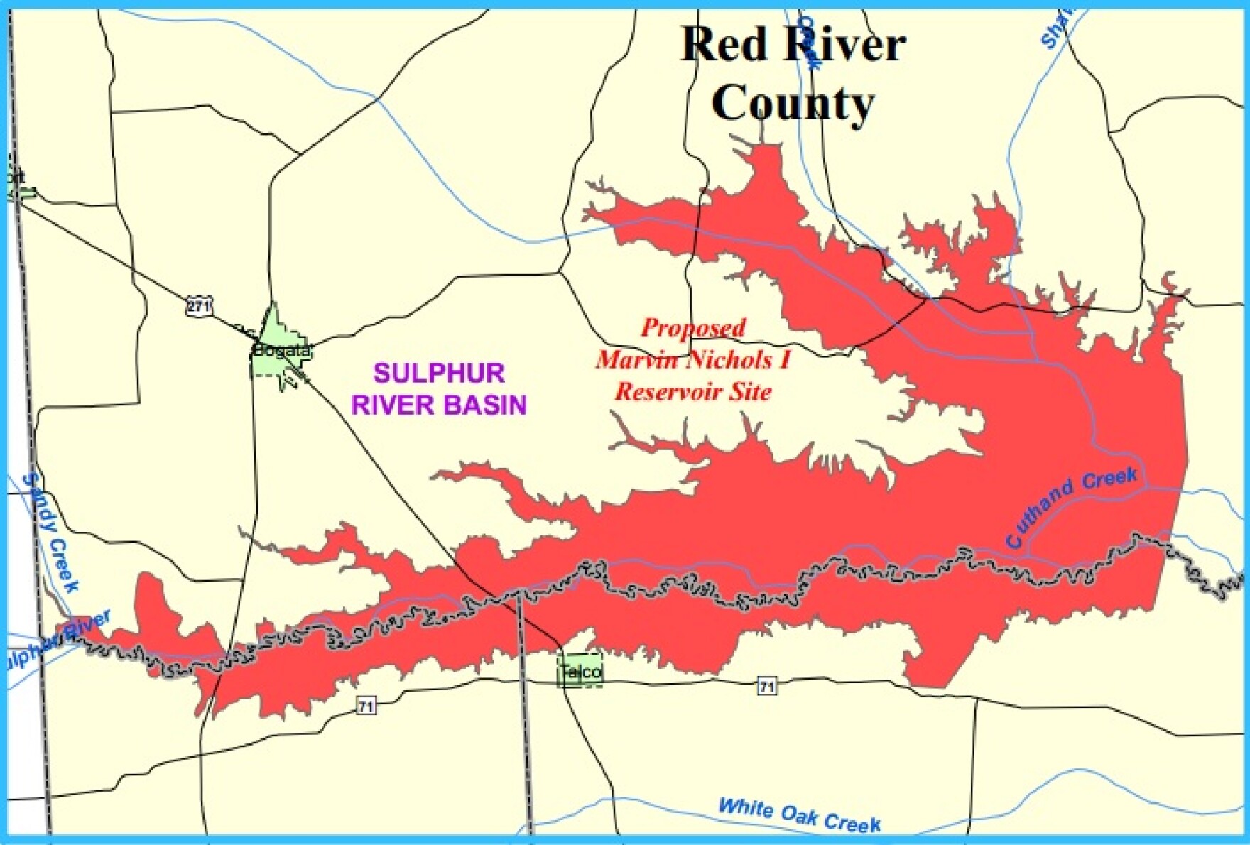 Marvin Nichols Reservoir to stay in state plan