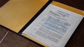 FILE - The executive order Gov. Tom Wolf signed in 2019 directing Pennsylvania to enter the Regional Greenhouse Gas Initiative. (Commonwealth Media Services)