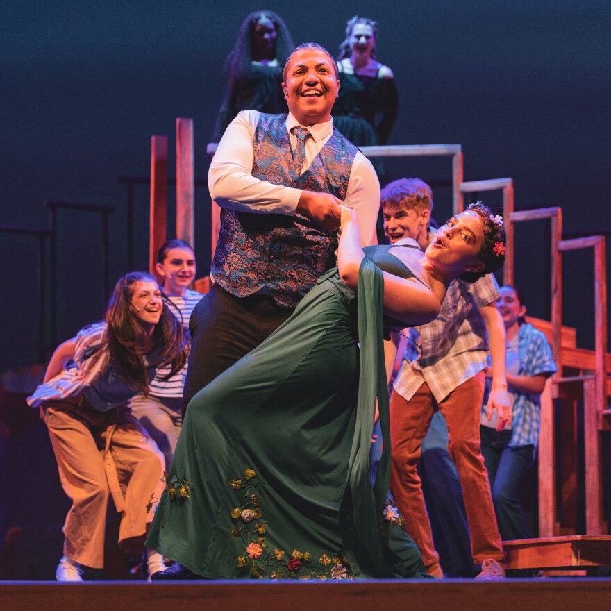 NSU University School’s Hadestown: Teen Edition was tied with another school for most nominations received for a musical production (21).