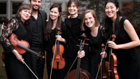The Relic Ensemble. Cullen O'Neill is 4th from left.