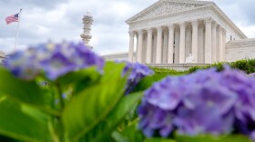 The U.S. Supreme Court is photographed Monday, June 8, 2026, in Washington. (AP Photo/Mariam Zuhaib)