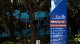 UF Health Hospital in Gainesville, Fla. (Lauren Witte/Fresh Take Florida)