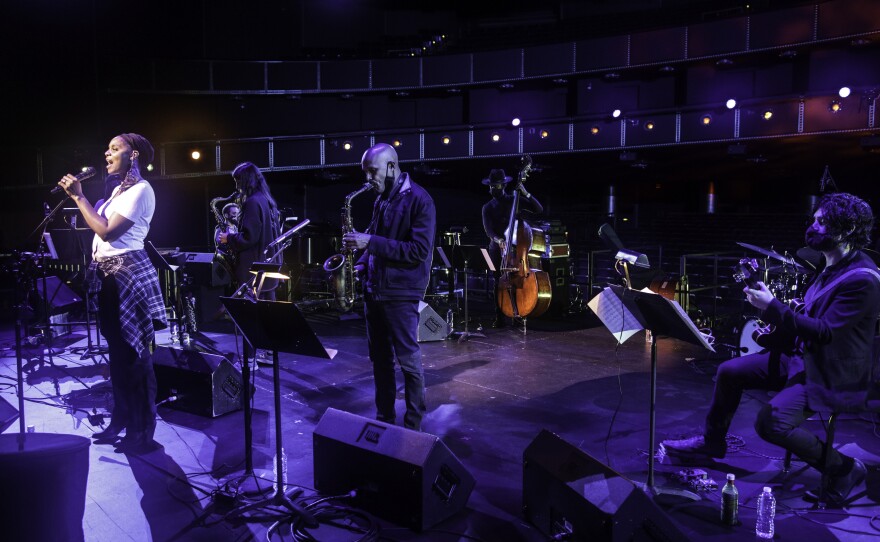 The Jazz Gallery All-Stars performs live at the Kennedy Center.