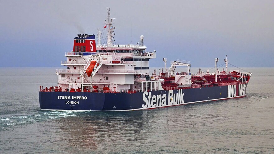 Iranian officials are defending the seizure of British-flagged tanker Stena Impero in the Strait of Hormuz near Iran's coast on Friday.
