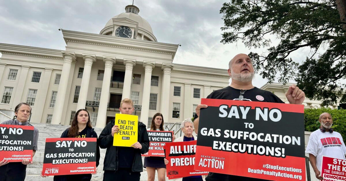 An Alabama federal judge rules nitrogen executions constitutional