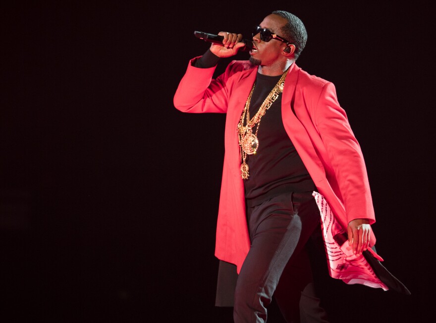 Puff Daddy performs onstage during the Bad Boy Family Reunion Tour on Tuesday, Sept. 6, 2016, in Toronto, Canada. (Photo by Arthur Mola/Invision/AP)