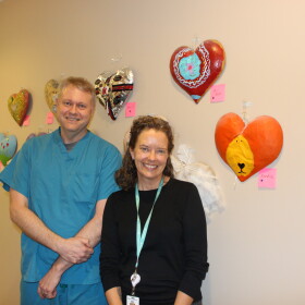 . Dr. Eric Muller and Dr. Kristin Linzmeyer -they're both cardiologists at Peace Health's Oregon Heart and Vascular Institute,