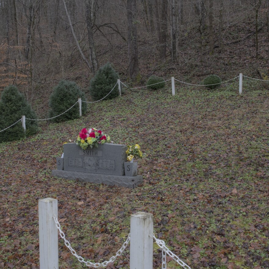 Smith has a plot picked out for himself in the family cemetery on his property, behind the gravestone of his parents.