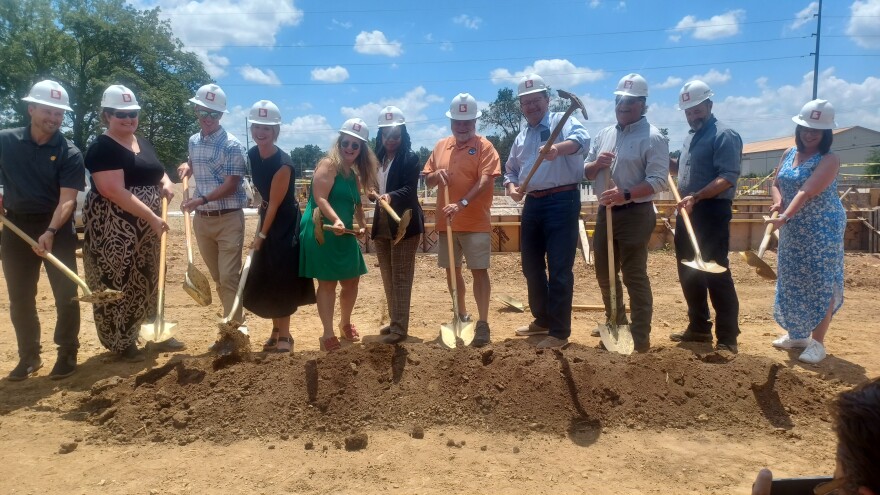A ceremonial groundbreaking for the new Springfield-Greene County Animal Shelter was held on July 25, 2025.